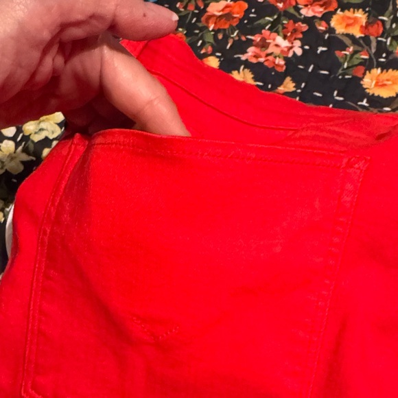 Hudson Jeans Red Women's Jeans - Picture 8 of 8